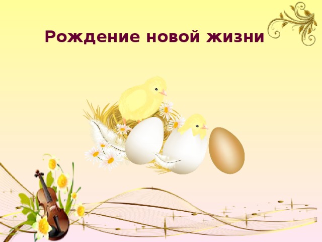Рождение новой жизни 