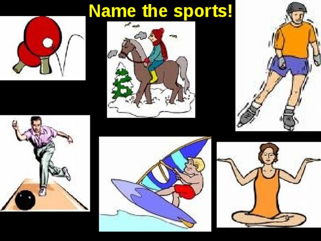 Name the sports! 