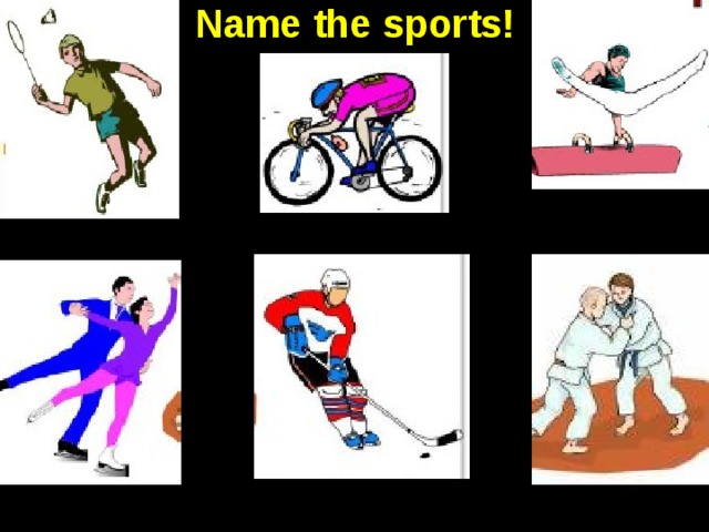 Name the sports! 