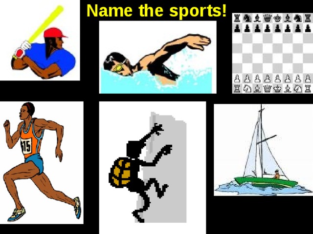 Name the sports! 