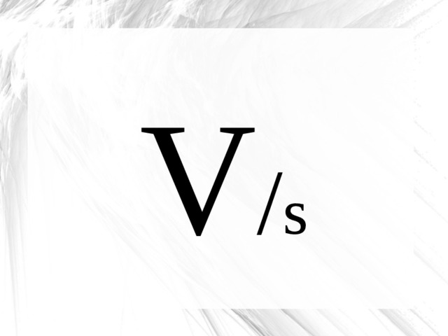 V / s 