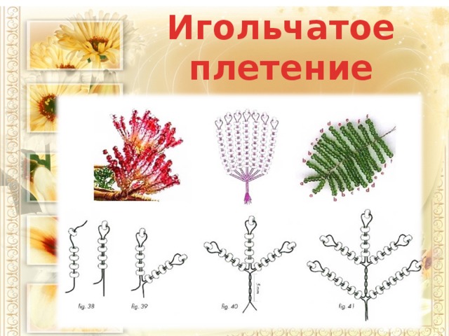 Игольчатое плетение 