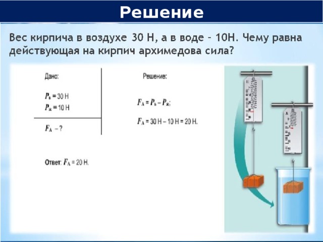 Решение 