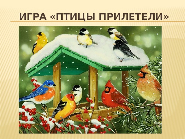 Игра «птицы Прилетели» 