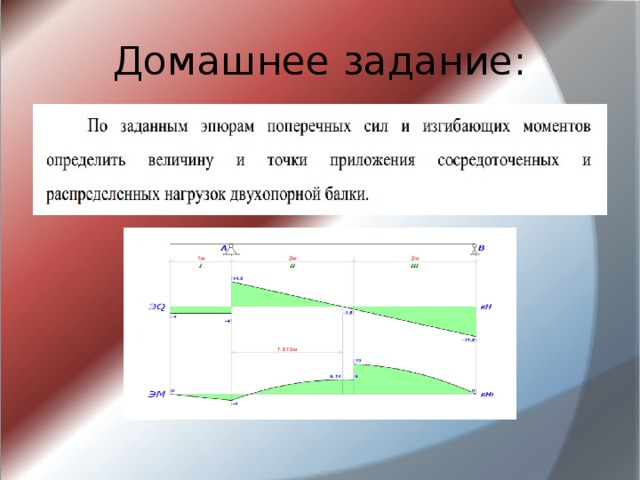Домашнее задание: 