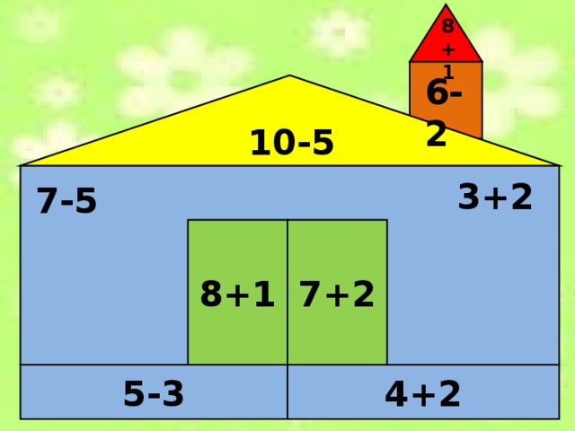 8+1 6-2 10-5 10-5  3+2 7-5 7-5      3+2   5-3      4+2 8+1 7+2 4+2 5-3  