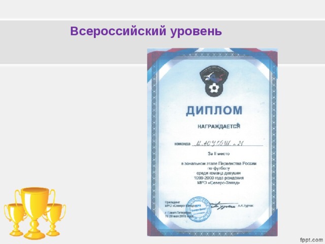 Всероссийский уровень 