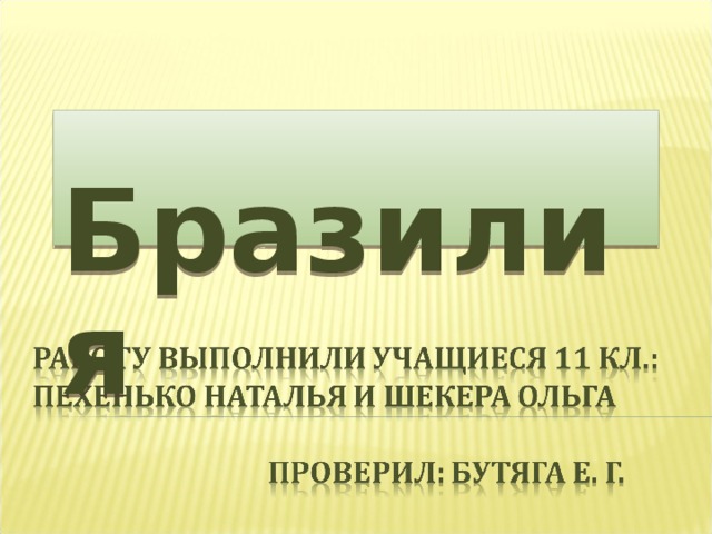  Бразилия 