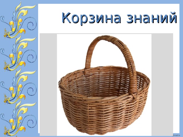 Корзина знаний 