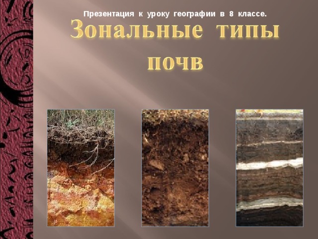 Презентация к уроку географии в 8 классе. 