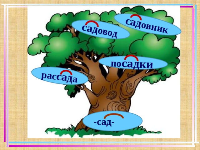рас сад а по садки сад овод сад овник - сад -  