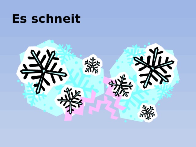 Es schneit 