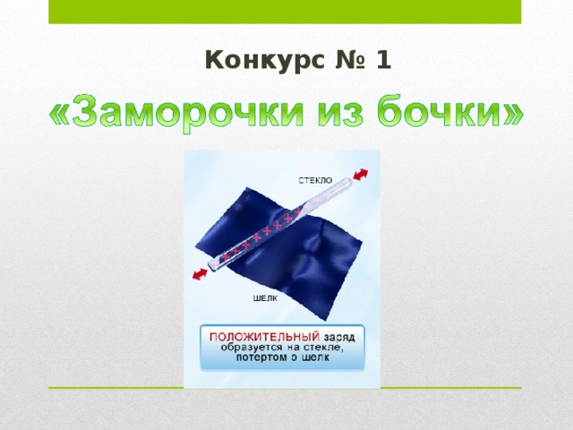  Конкурс № 1     
