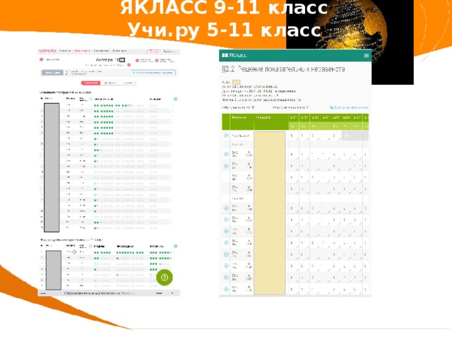 ЯКЛАСС 9-11 класс  Учи.ру 5-11 класс 