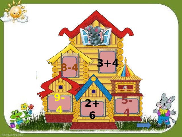 10 3+4 8-4 9-4 5-4 2+6 