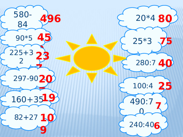 20*4 580-84 496 80 25*3 90*5 450 75 225+32 237 280:7 40 297-90 207 100:4 25 160+35 195 490:70 7 82+27 109 240:40 6  
