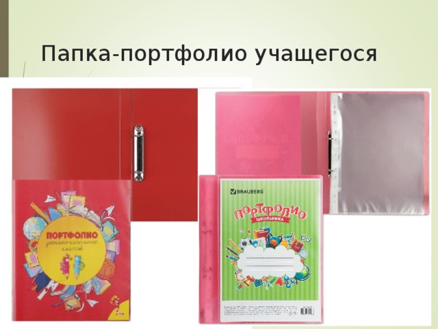 Папка-портфолио учащегося 
