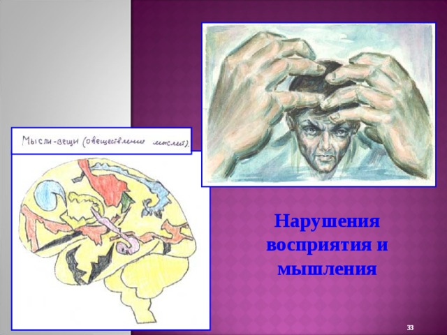 Нарушения восприятия и мышления 22 