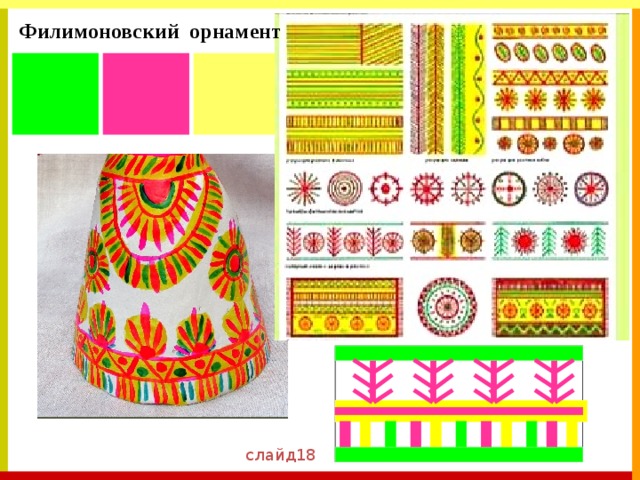 Филимоновский орнамент слайд18 