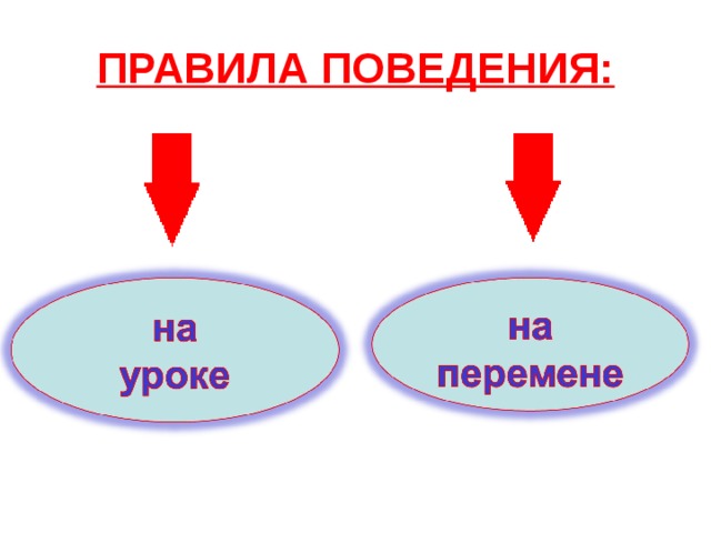 ПРАВИЛА ПОВЕДЕНИЯ: 