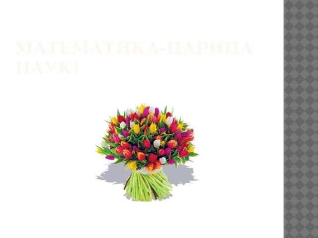 Математика-царица наук! 