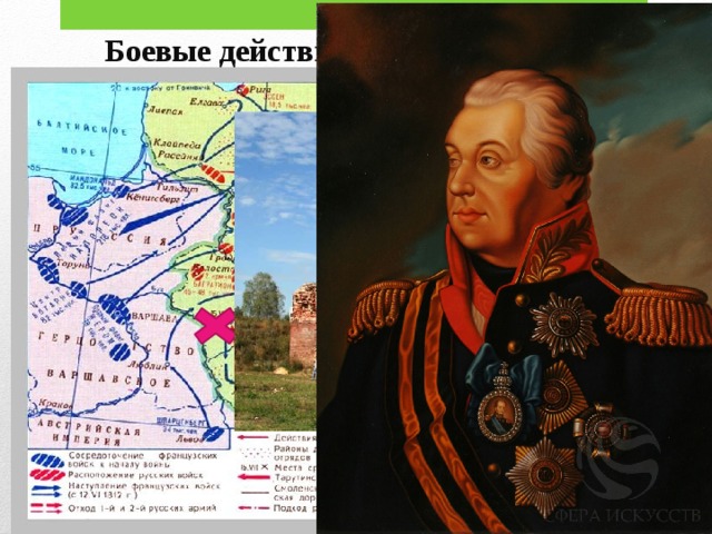 Боевые действия летом 1812 года 