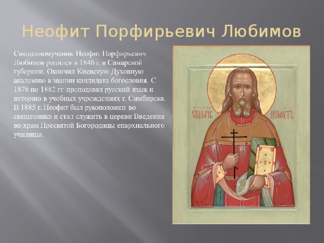Неофит Порфирьевич Любимов 