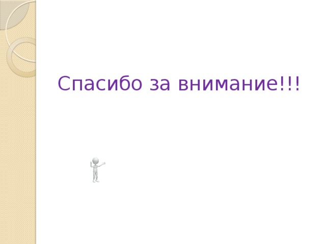 Спасибо за внимание!!! 