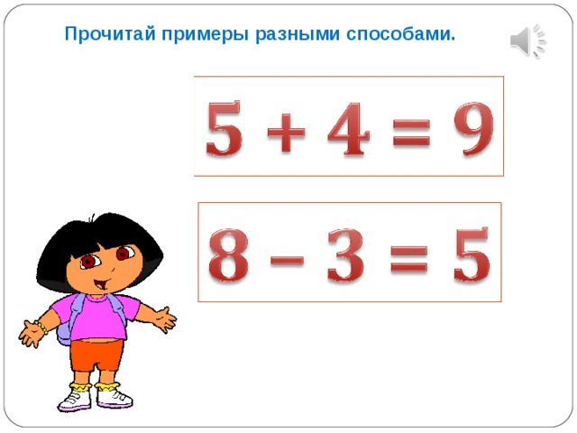 Прочитай примеры разными способами. 