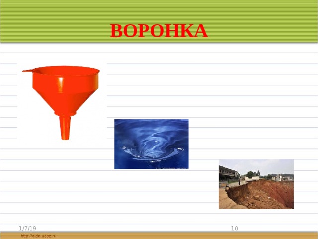 ВОРОНКА 1/7/19  