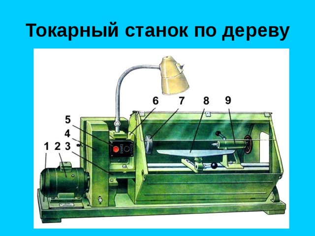 Токарный станок по дереву 