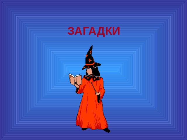 ЗАГАДКИ 