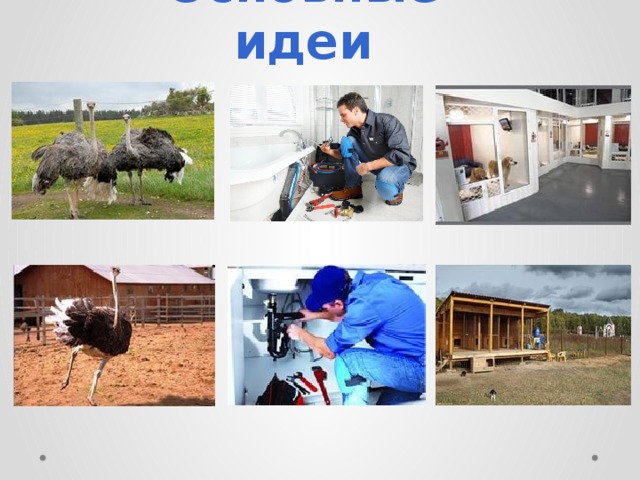Основные идеи