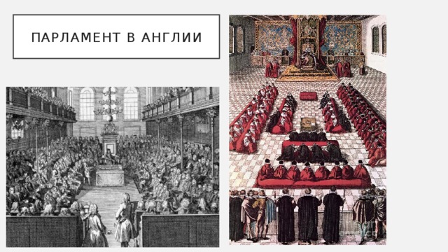 Парламент в Англии 