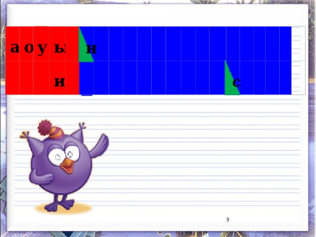   у               о ы а       н н             и     с  