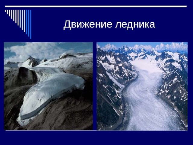 Движение ледника 