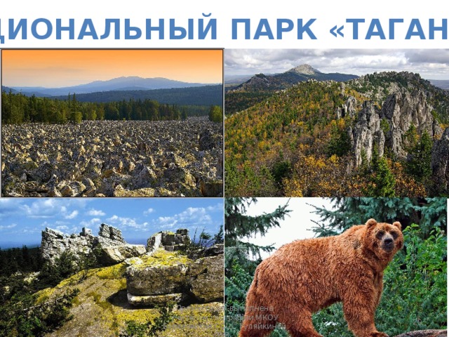 Национальный Парк «Таганай »  Презентация выполнена учителем географии МКОУ Берёзовская СОШ