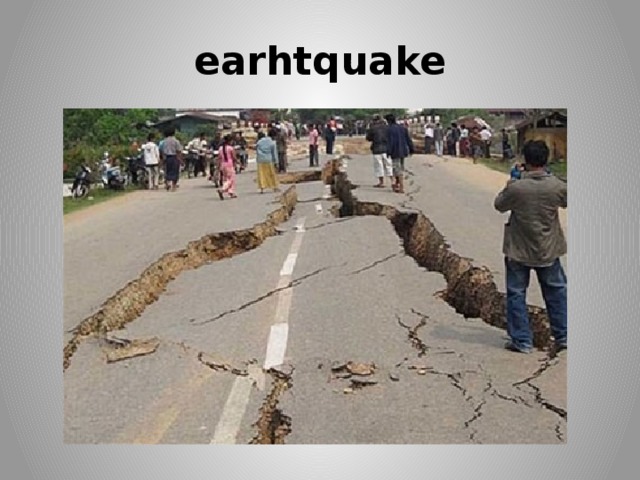 earhtquake 