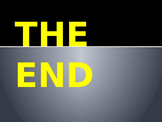 THE END 