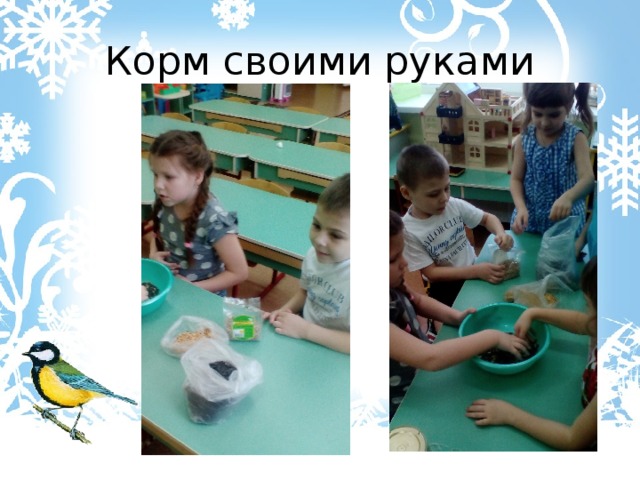 Корм своими руками 
