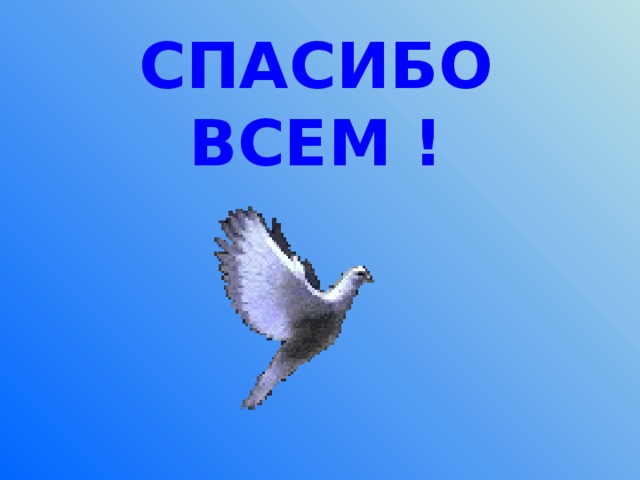 СПАСИБО ВСЕМ ! 
