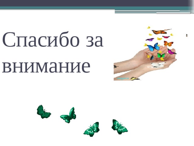 Спасибо за внимание 