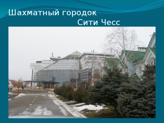 Шахматный городок  Сити Чесс 