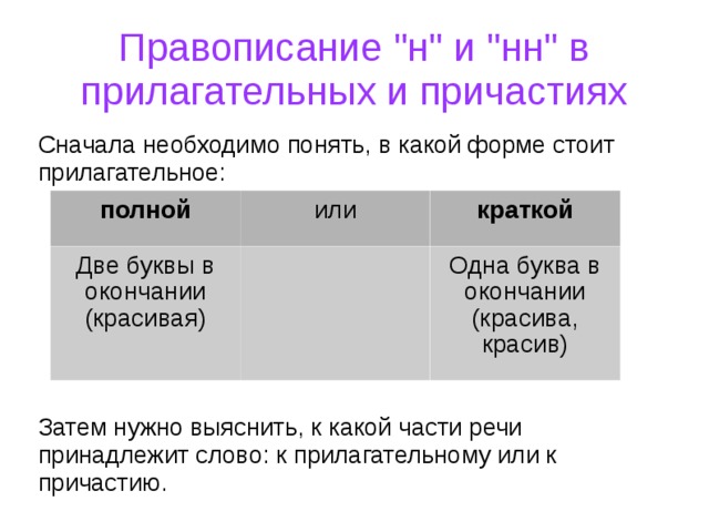 Правописание 