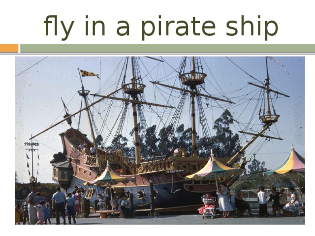 fly in a pirate ship 