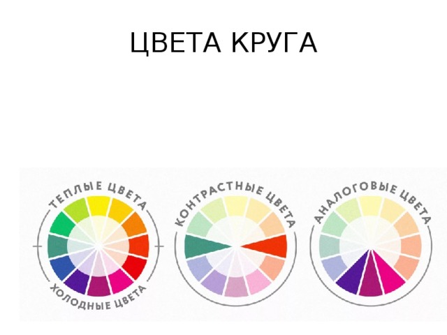 ЦВЕТА КРУГА 