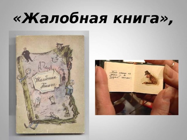 «Жалобная книга», 