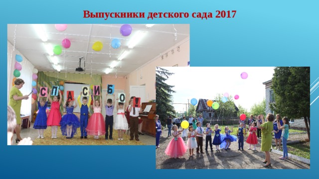 Выпускники детского сада 2017 