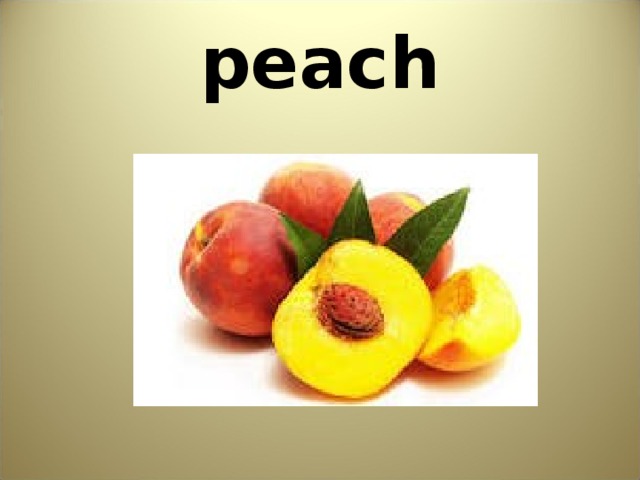 peach 
