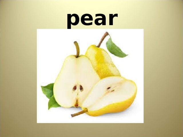 pear 